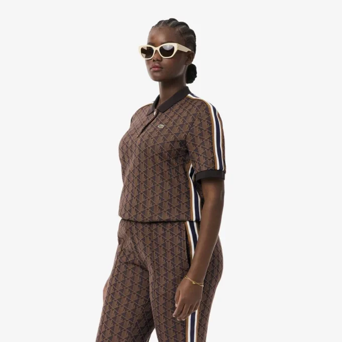 Polo Monogramme Slim Fit pour femme Polo Monogramme Slim Fit pour femme