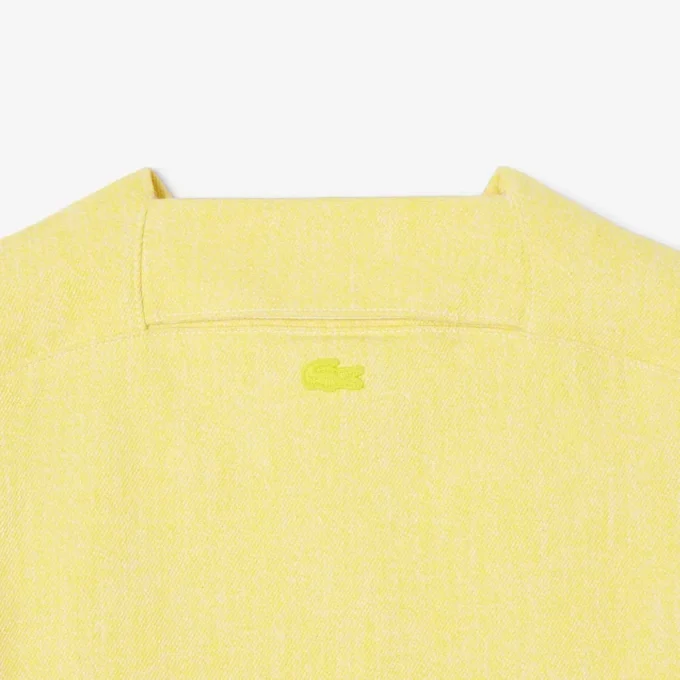 Polo oversize en denim Runway pour homme Polo oversize en denim Runway pour homme