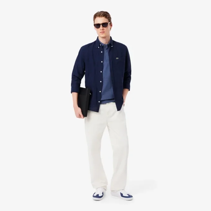 Polo Paris Stretch Piqué pour homme, coupe classique Polo Paris Stretch Piqué pour homme, coupe classique