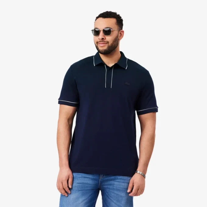 Polo Paris Stretch Piqué pour homme, coupe classique Polo Paris Stretch Piqué pour homme, coupe classique