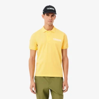 Polo Petit Piqué imprimé, coupe classique