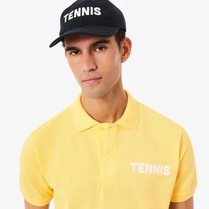 Polo Petit Piqué imprimé, coupe classique Polo Petit Piqué imprimé, coupe classique