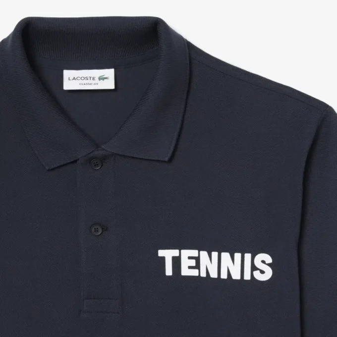 Polo Petit Piqué imprimé, coupe classique