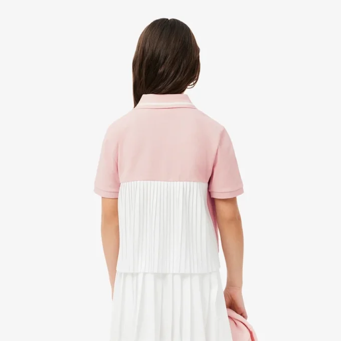 Polo Petit Piqué à plis dans le dos pour enfant Polo Petit Piqué à plis dans le dos pour enfant