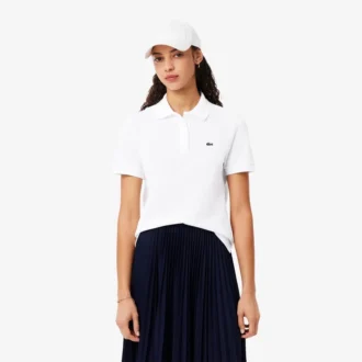 Polo Petit Piqué souple coupe classique pour femme
