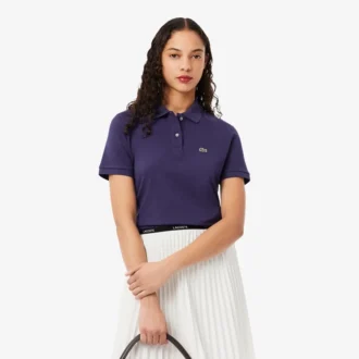 Polo Petit Piqué souple coupe classique pour femme