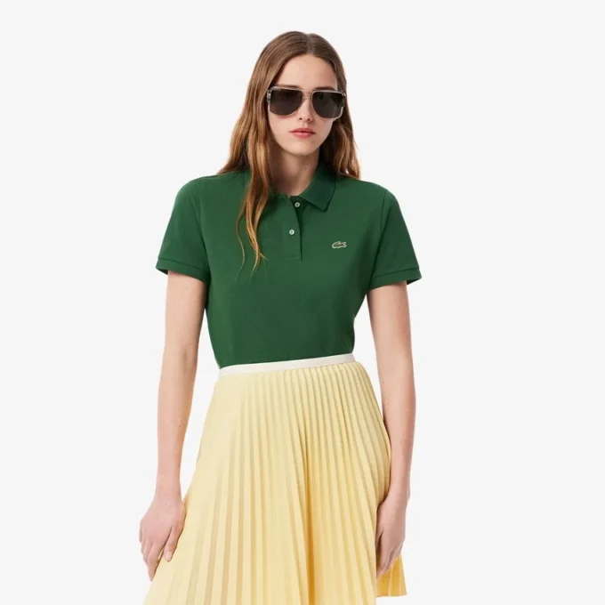 Polo Petit Piqué souple coupe classique pour femme Polo Petit Piqué souple coupe classique pour femme