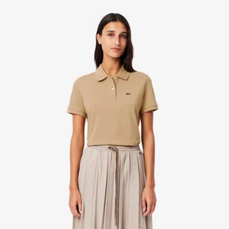 Polo Petit Piqué souple coupe classique pour femme