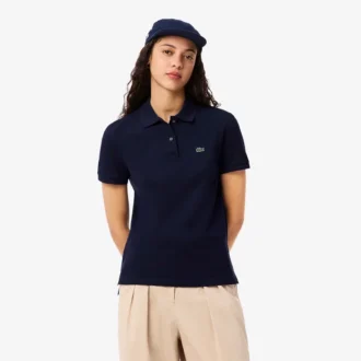 Polo Petit Piqué souple coupe classique pour femme