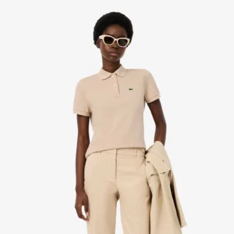 Polo Petit Piqué souple coupe classique pour femme