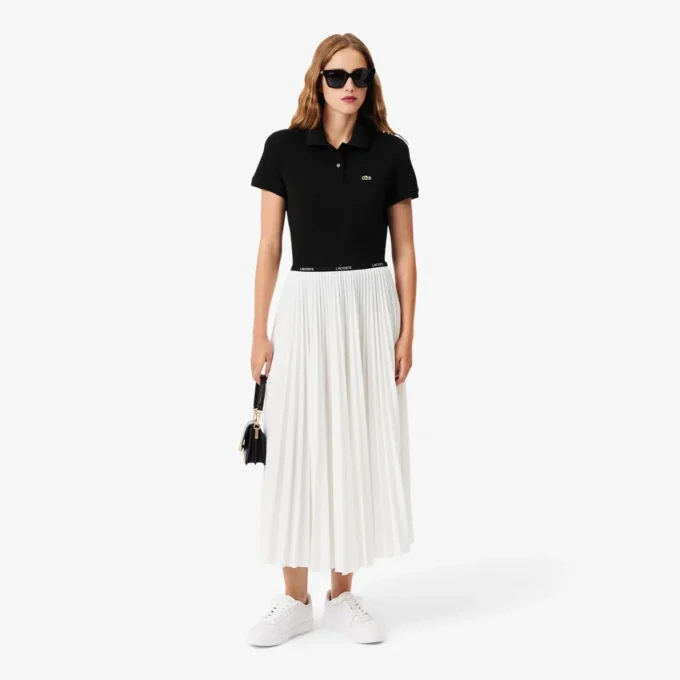 Polo Petit Piqué souple coupe classique pour femme Polo Petit Piqué souple coupe classique pour femme