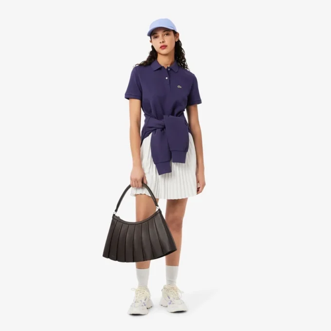 Polo Petit Piqué souple coupe classique pour femme Polo Petit Piqué souple coupe classique pour femme