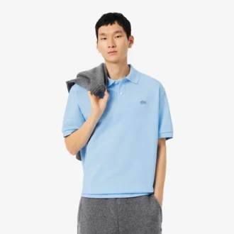Polo Piqué Épais Coupe Ample pour Homme