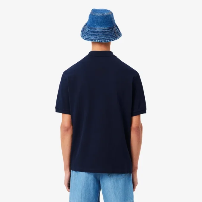 Polo Piqué Épais Coupe Ample pour Homme Polo Piqué Épais Coupe Ample pour Homme