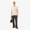 Polo Piqué pour homme à coupe classique avec détails brodés Polo Piqué pour homme à coupe classique avec détails brodés