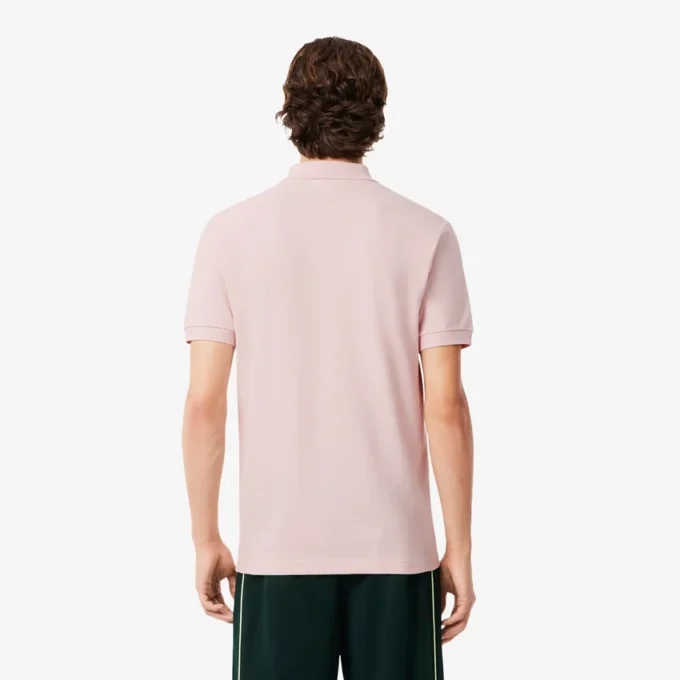 Polo Piqué pour homme à coupe classique avec détails brodés Polo Piqué pour homme à coupe classique avec détails brodés