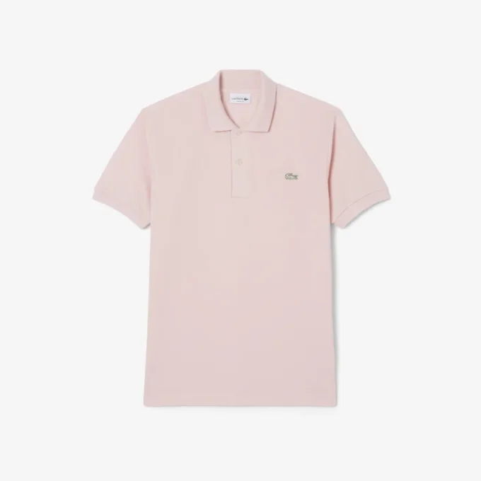 Polo Piqué pour homme à coupe classique avec détails brodés Polo Piqué pour homme à coupe classique avec détails brodés