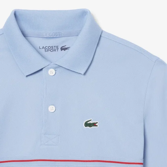 Polo piqué Ultra Dry à rayures griffées Polo piqué Ultra Dry à rayures griffées