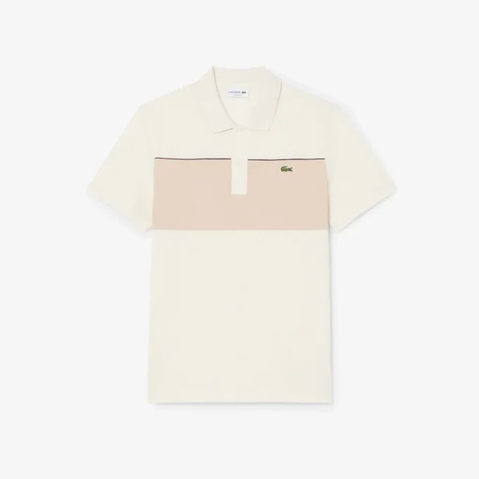 Polo Piqua à blocs de couleur, coupe classique Polo Piqua à blocs de couleur, coupe classique