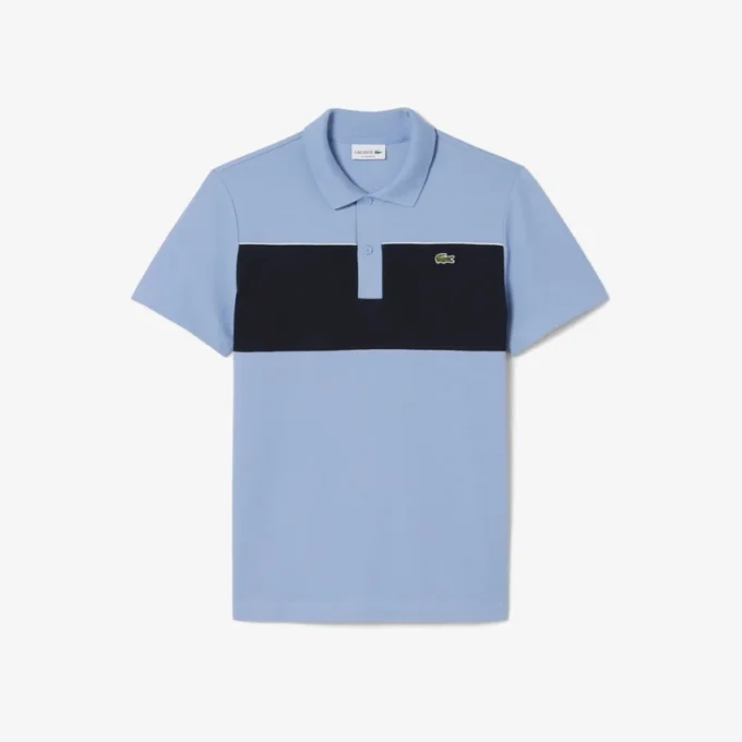Polo Piqua à blocs de couleur, coupe classique Polo Piqua à blocs de couleur, coupe classique