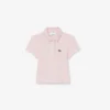 Polo Piqua à col festonné pour fille Polo Piqua à col festonné pour fille