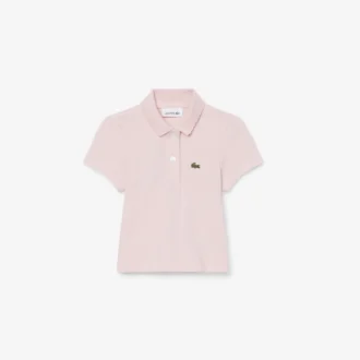 Polo Piqua à col festonné pour fille