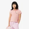 Polo Piqua à col festonné pour fille Polo Piqua à col festonné pour fille