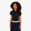 Polo Piqua à col festonné pour fille Polo Piqua à col festonné pour fille
