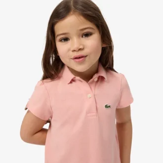 Polo Piqua à col festonné pour fille