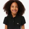 Polo Piqua à col festonné pour fille Polo Piqua à col festonné pour fille
