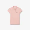 Polo Piqua à col festonné pour fille Polo Piqua à col festonné pour fille