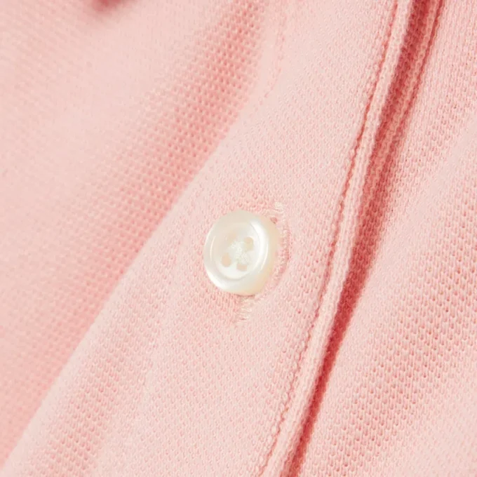Polo Piqua à col festonné pour fille Polo Piqua à col festonné pour fille