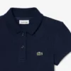 Polo Piqua à col festonné pour fille Polo Piqua à col festonné pour fille