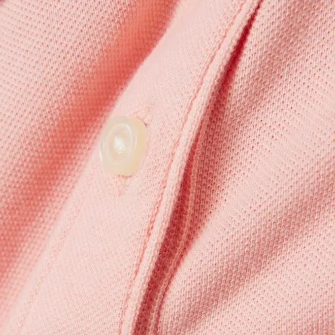 Polo Piqua à col festonné pour fille Polo Piqua à col festonné pour fille