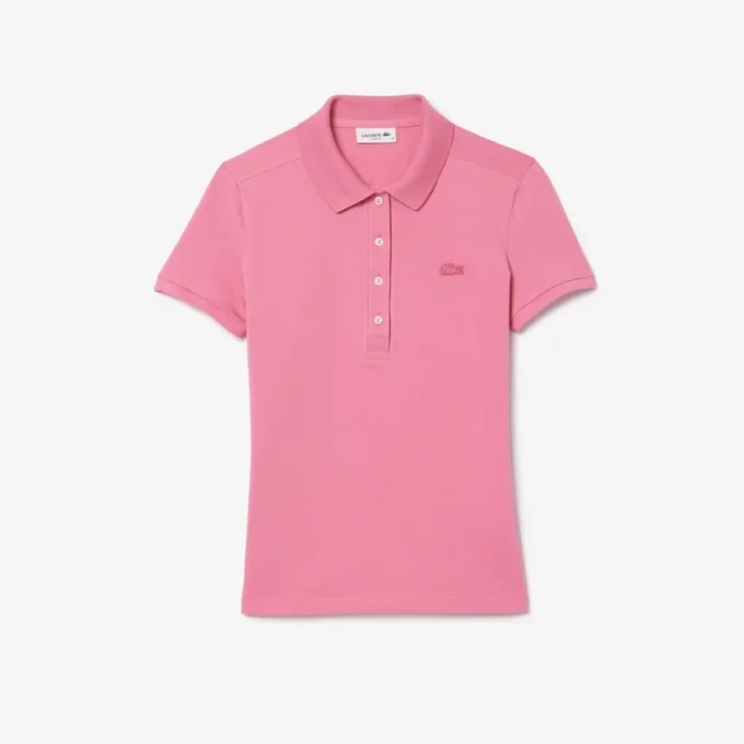 Polo Piqua slim stretch pour femme L.12.12