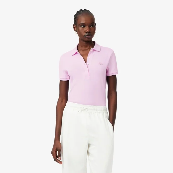 Polo Piqua slim stretch pour femme L.12.12 Polo Piqua slim stretch pour femme L.12.12
