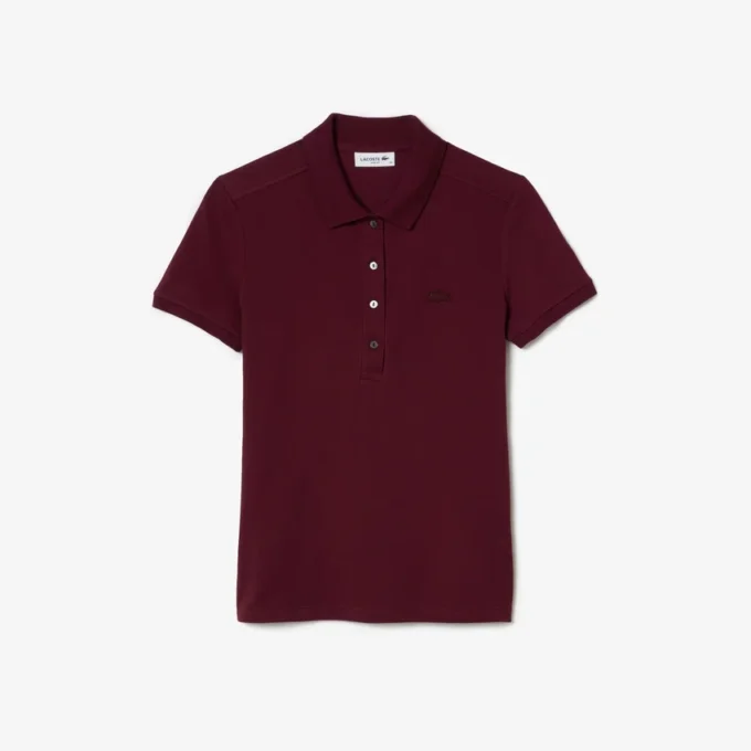 Polo Piqua slim stretch pour femme L.12.12