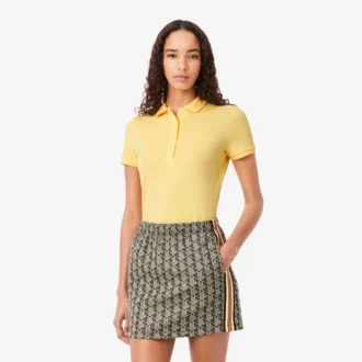 Polo Piqua slim stretch pour femme L.12.12