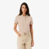 Polo Piqua slim stretch pour femme L.12.12
