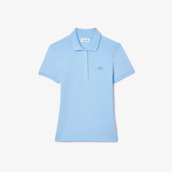 Polo Piqua slim stretch pour femme L.12.12