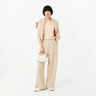 Polo Piqua slim stretch pour femme L.12.12