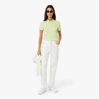 Polo Piqua slim stretch pour femme L.12.12