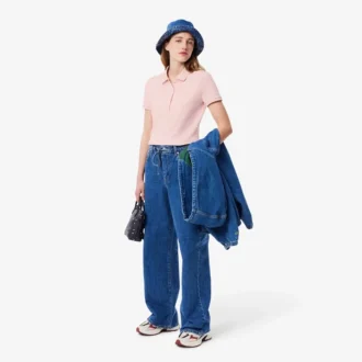 Polo Piqua slim stretch pour femme L.12.12