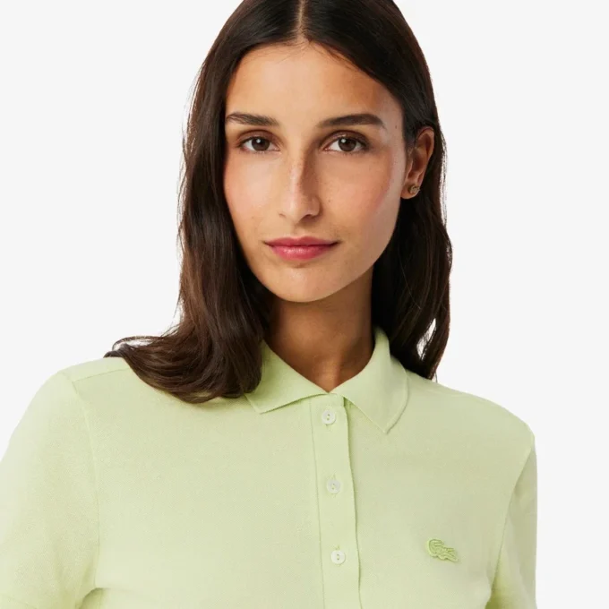 Polo Piqua slim stretch pour femme L.12.12