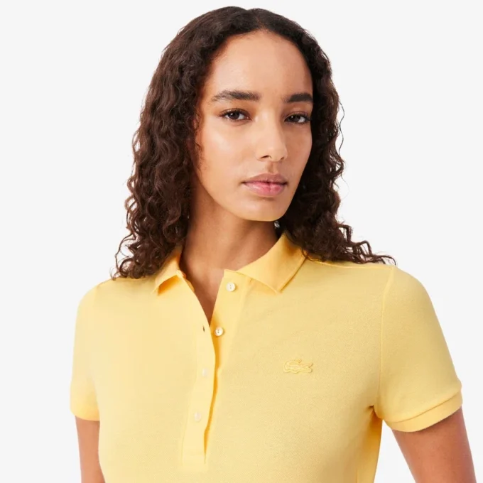 Polo Piqua slim stretch pour femme L.12.12