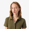 Polo Piqua slim stretch pour femme L.12.12