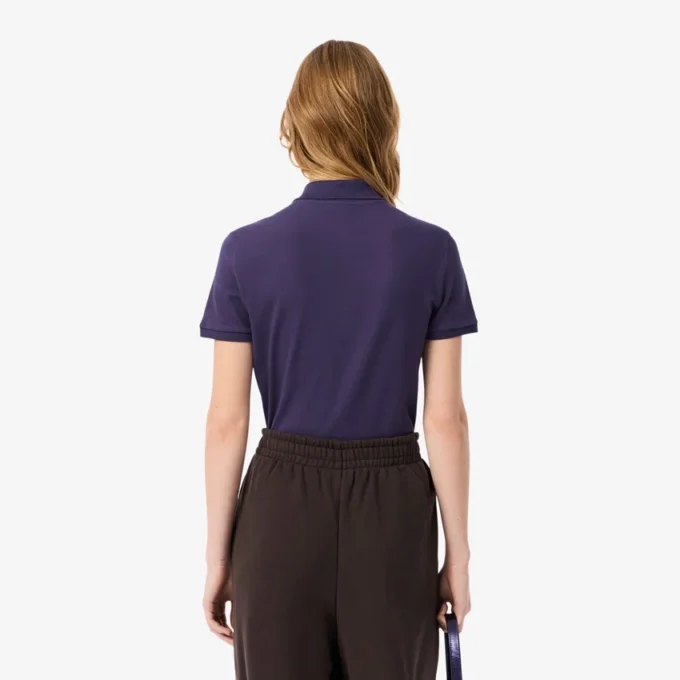 Polo Piqua slim stretch pour femme L.12.12