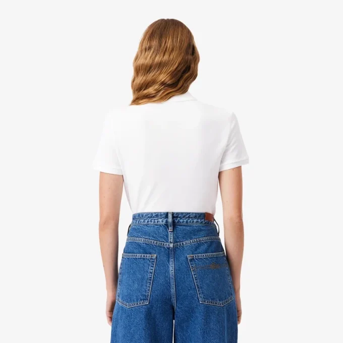 Polo Piqua slim stretch pour femme L.12.12