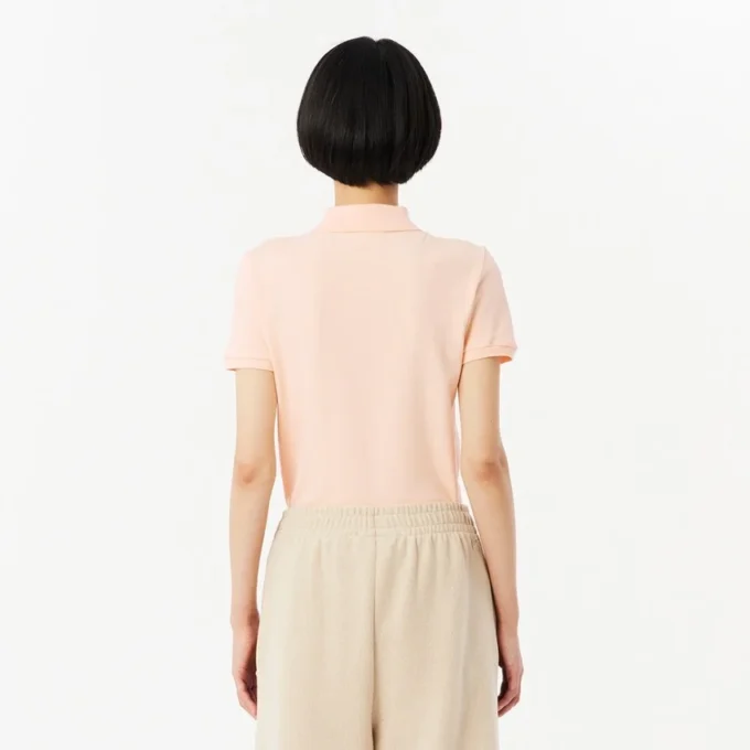 Polo Piqua slim stretch pour femme L.12.12