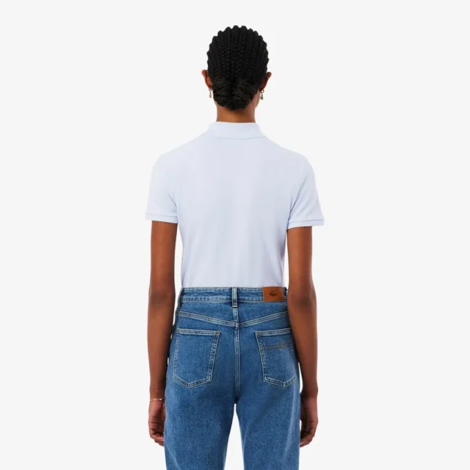 Polo Piqua slim stretch pour femme L.12.12 Polo Piqua slim stretch pour femme L.12.12